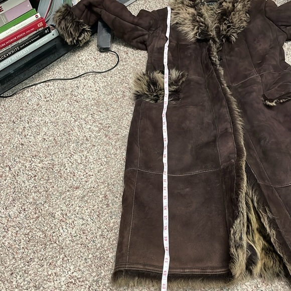 GUCCI shearling long leather coat - 100% authentic - Picture 9 of 14